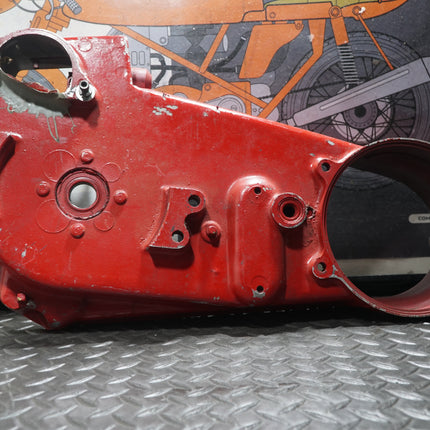 1971–72 Harley FX Super Glide Inner Primary Red Mechanic Special (JB Weld)