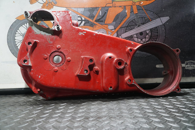 1971–72 Harley FX Super Glide Inner Primary Red Mechanic Special (JB Weld)