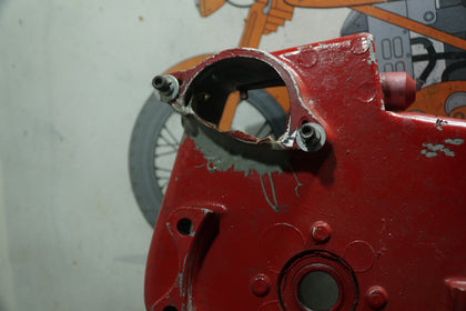 1971–72 Harley FX Super Glide Inner Primary Red Mechanic Special (JB Weld) photo 2
