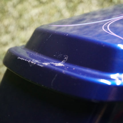 2006 Harley-Davidson Road King FLHR Blue Right Saddlebag OEM Scratched Used