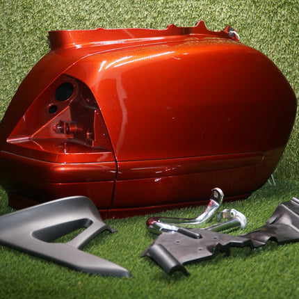 2001-2010 Honda Goldwing GL1800 Right Saddlebag Lid w/ Bar & Brackets OEM