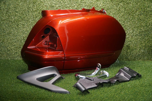 2001-2010 Honda Goldwing GL1800 Right Saddlebag Lid w/ Bar & Brackets OEM