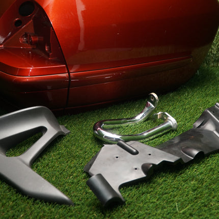 2001-2010 Honda Goldwing GL1800 Right Saddlebag Lid w/ Bar & Brackets OEM