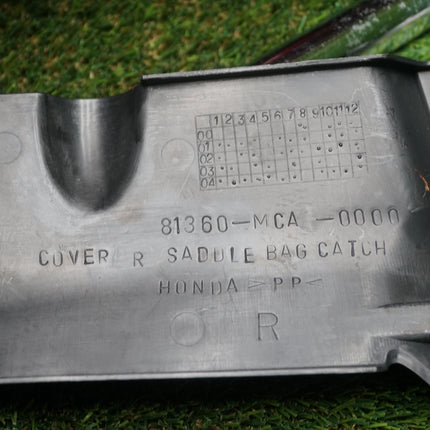 2001-2010 Honda Goldwing GL1800 Right Saddlebag Lid w/ Bar & Brackets OEM