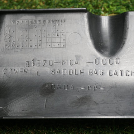 2001–2010 Honda Goldwing GL1800 Left Saddlebag Lid w/ Bar & Covers OEM Used