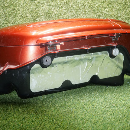 2001–2010 Honda Goldwing GL1800 Left Saddlebag Lid w/ Bar & Covers OEM Used