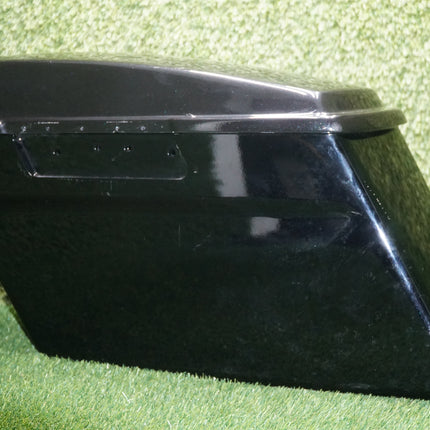 Harley Touring Hard Saddlebag Black Pearl Finish OEM Bag Scratched & Scuffed