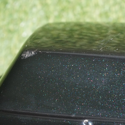 Harley Touring Hard Saddlebag Black Pearl Finish OEM Bag Scratched & Scuffed