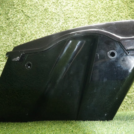 Harley Touring Hard Saddlebag Black Pearl Finish OEM Bag Scratched & Scuffed