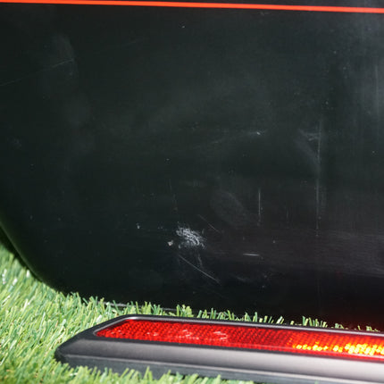 2011 Harley Road Glide FLTRX Left Hard Saddlebag OEM Black Scratched Scuffed