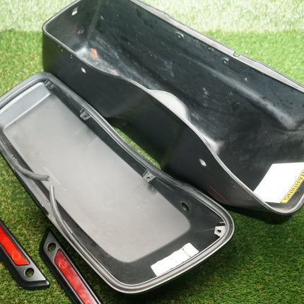 2011 Harley Road Glide FLTRX Left Hard Saddlebag OEM Black Scratched Scuffed