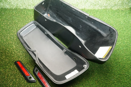 2011 Harley Road Glide FLTRX Left Hard Saddlebag OEM Black Scratched Scuffed photo 7