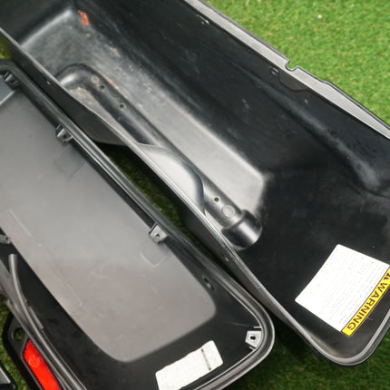 2011 Harley Road Glide FLTRX Left Hard Saddlebag OEM Black Scratched Scuffed