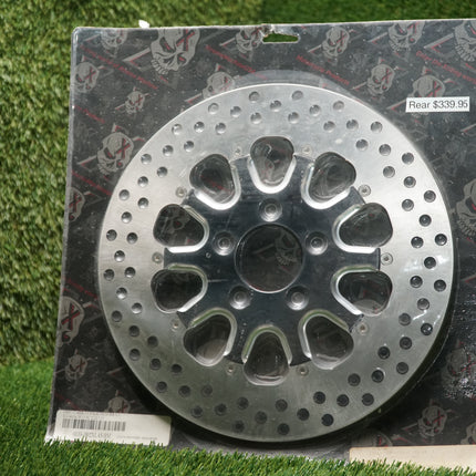 Xtreme Machine 11.8” Rear Brake Rotor 0133-1802XLAS-BM Harley 2006–2025