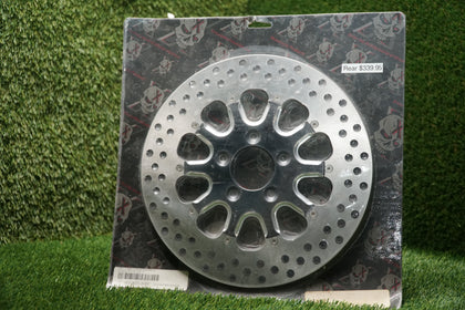 Harley Touring Rear Brake Rotor 11.8” Black Machined — Xtreme Performance 0133-1802XLAS-BM photo 1
