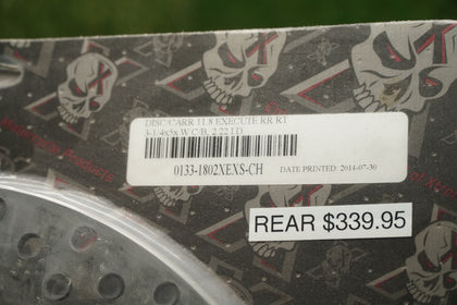 Harley Touring Rear Brake Rotor 11.8” Chrome — Xtreme Performance 0133-1802XEXS-CH photo 4
