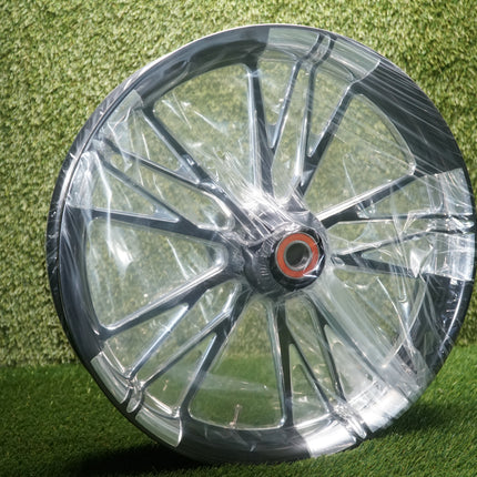 Xtreme Machine Execute 18x3.5 Front Wheel Single Disc Black Cut ABS