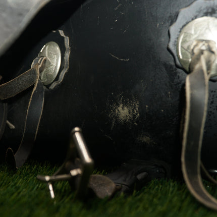 Harley Softail Sportster Dyna Leather Quick Release Saddlebags Used