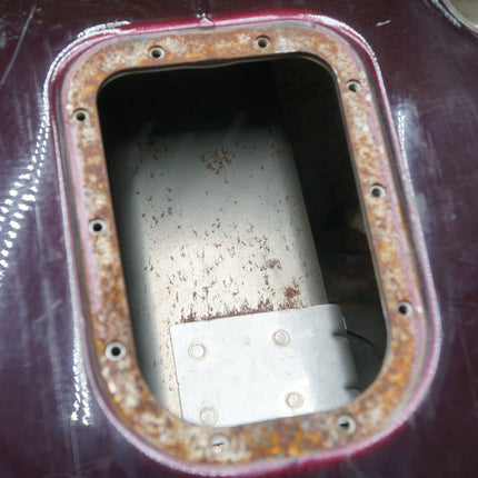 Harley Softail Deluxe Gas Fuel Tank OEM Harley-Davidson — Dent & Scuffs