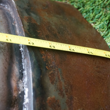 Custom Steel Stretched Rear Fender for Harley Softail 9” Wide 34”x46” Raw