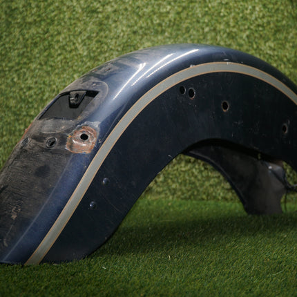 2006 Harley Softail Heritage Classic Rear Fender Navy Blue w/ Stripe OEM