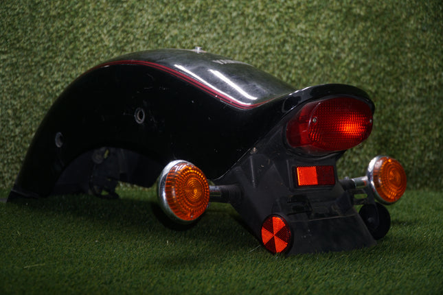 2002 Yamaha V-Star 650 XVS650A Classic Rear Fender Mud Guard OEM w/ Scratches