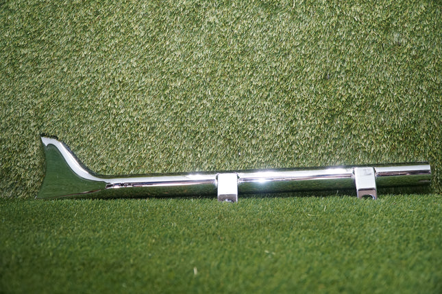 Performance 2” Sharktail Slip-On Muffler 31” Chrome Exhaust Pipe Harley