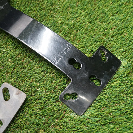 Black Sissy Bar w/ Backrest for Harley Softail Dyna Sportster FXR 130–150mm Tire