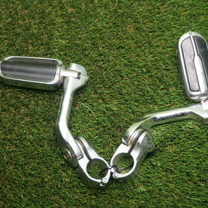 2010 Harley CVO Street Glide FLHXSE Highway Peg Footpeg Set Chrome Acne