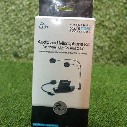 Cardo Scala Rider G9 / G9x Bluetooth Communicator Set Brand New Powers On