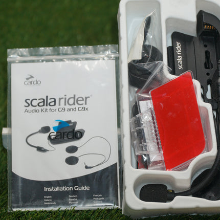 Cardo Scala Rider G9 / G9x Bluetooth Communicator Set Brand New Powers On