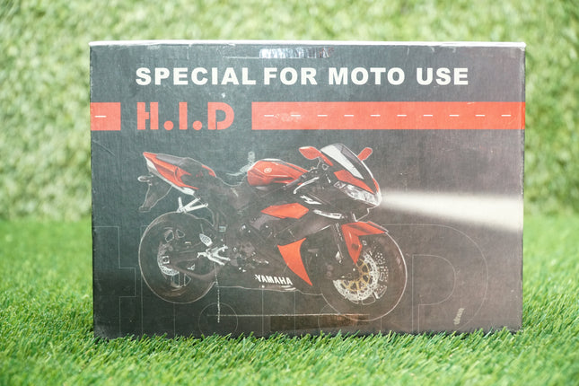 HID Conversion Kit 8000K H4 Headlamp Bulb Motorcycle P/N 305-037 Used