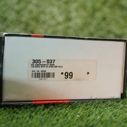 HID Conversion Kit 8000K H4 Headlamp Bulb Motorcycle P/N 305-037 Used