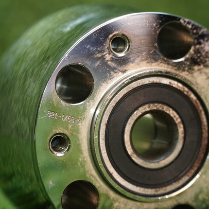 Custom Chrome Front Wheel Spool 5-7/8” Length w/ Bearing for Chopper Bobber