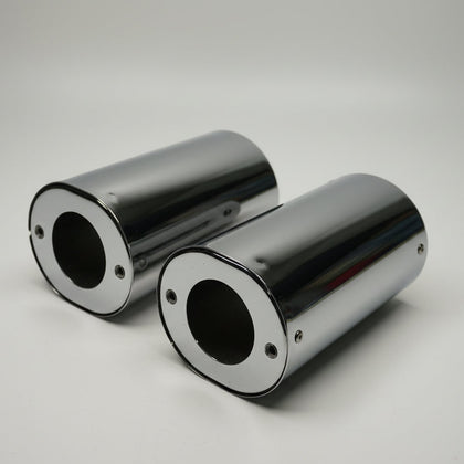 Harley Black Fork Slider Covers Beer Cans Touring Softail Shovelhead 45591-02 photo 1