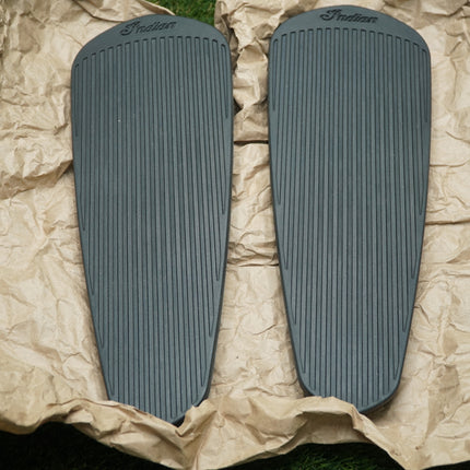 OEM Indian Motorcycle Black Driver Floorboards w/ Pads 2014–2024 Chief Chieftain