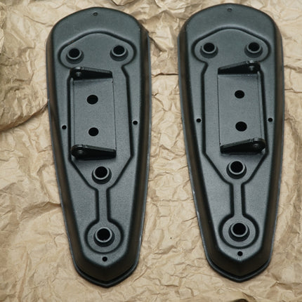 OEM Indian Motorcycle Black Driver Floorboards w/ Pads 2014–2024 Chief Chieftain