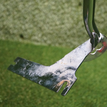 Harley Touring Road King Electra Glide Auxiliary Fog Light Bar Bent Rusty