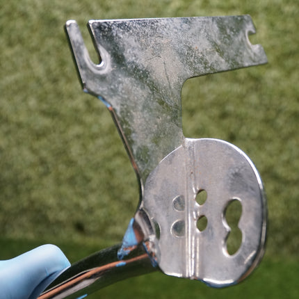 Harley Touring Road King Electra Glide Auxiliary Fog Light Bar Bent Rusty