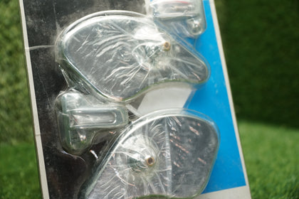 Drag Specialties 0640-0191 Pork Chop Mirrors Chrome Harley Touring FLHT FLHX photo 4