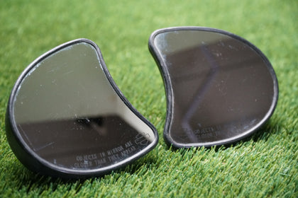 2014-Up Harley Touring Fairing Mounted Mirrors OEM Black FLH FLHX FLTR photo 1