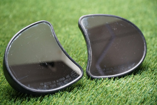 2014-Up Harley Touring Fairing Mounted Mirrors OEM Black FLH FLHX FLTR