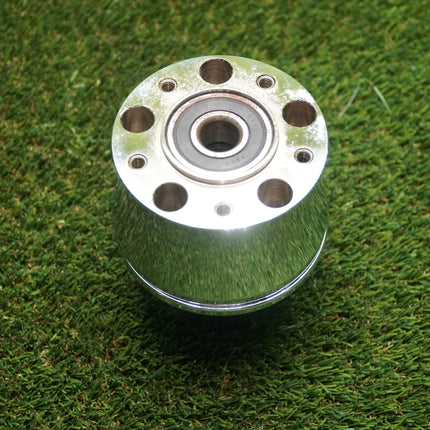Custom Chrome Front Wheel Spool 5-7/8” Length w/ Bearing for Chopper Bobber