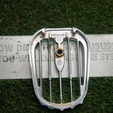 Harley Davidson CVO Rear Brake Pad Cover 42733-09 OEM Chrome – Good Condition