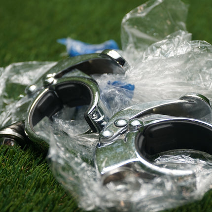 Harley Davidson 41mm Quick Release Detachable Windshield Clamps OEM