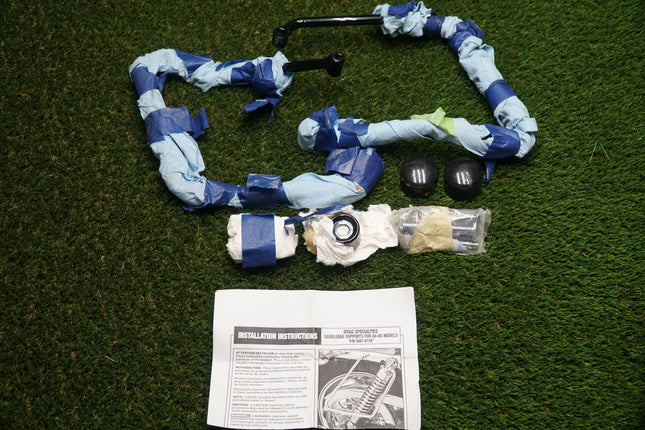 Drag Specialties Saddlebag Support Bars XL 3501-0159 Black w/ Hardware