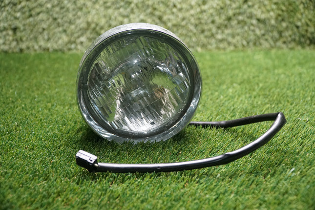 Harley Sportster XLH883 OEM Headlight Assembly 1988-1995 Chrome Housing