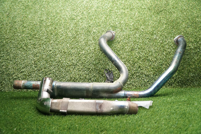 Harley Touring FLHX FLHT FLTR OEM Exhaust Header 66855-10A w/ O2 & Bracket