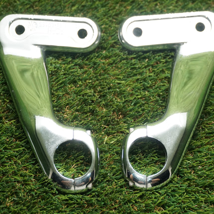 Harley Road Glide Fairing Support Brackets 58460-10 58454-10 OEM 10–13