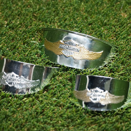 Harley Eagle Wing & Turn Signal Lamp Visors Set Softail Touring 67796-91T